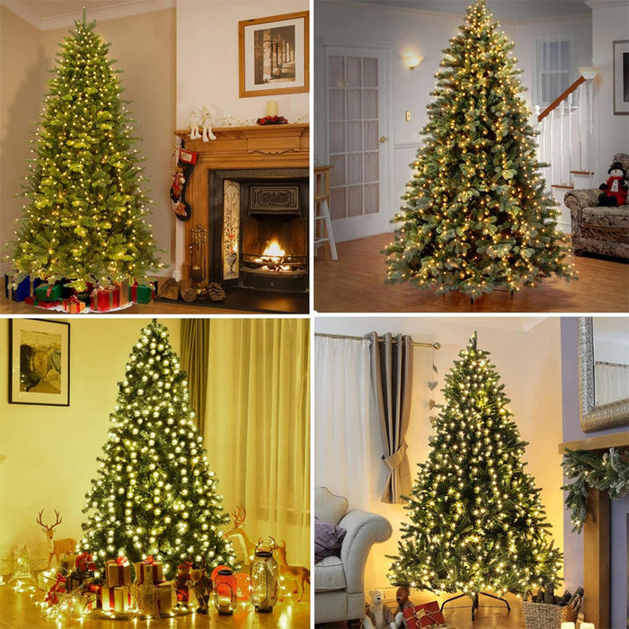 🎄 Penkiakampės žvaigždės formos LED kalėdinės eglutės lemputė 🎄-LT