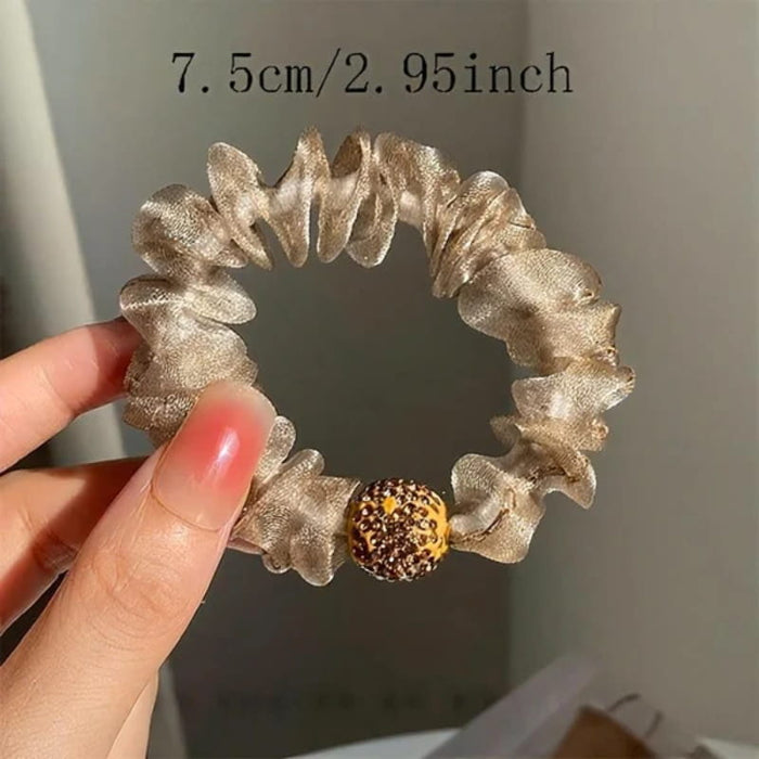 🔥✨Pirk 1, gauk 2 nemokamai💕Elegantiškos krištolinio tinklelio plaukų juostos-LT