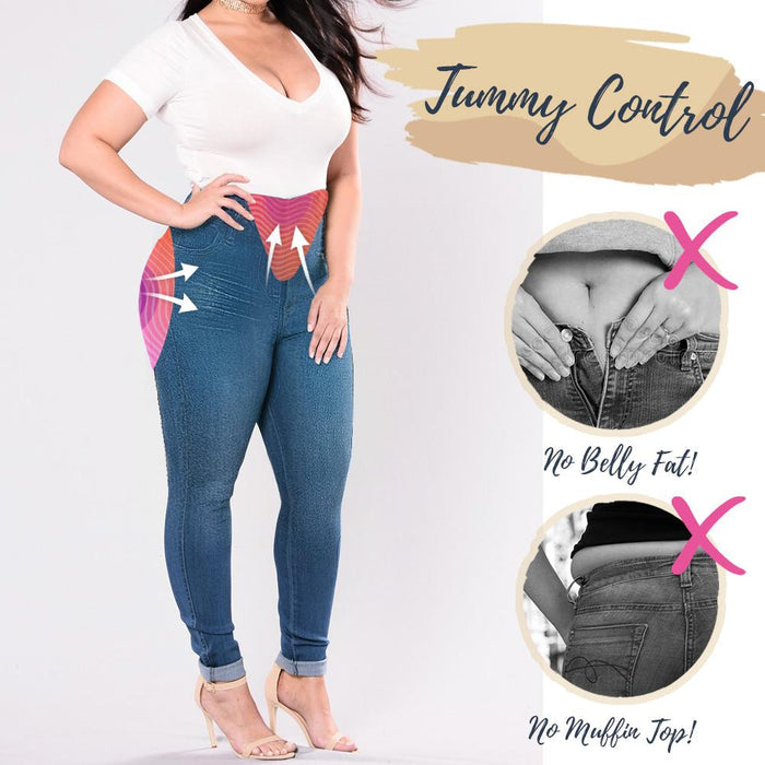 Plus Size Perfect Fit Jeans Leggings