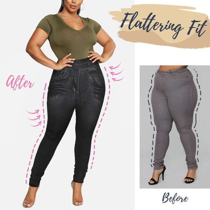 Plus Size Perfect Fit Jeans Leggings