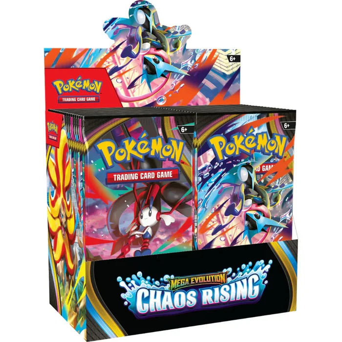 Pokémon TCG Mega Evolution Chaos Rising Booster Box Sealed