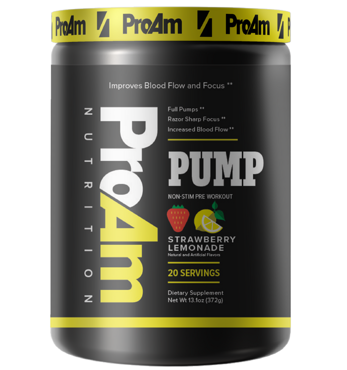 ProAM Pump Non-Stimulant Pre-Workout 20 Serv