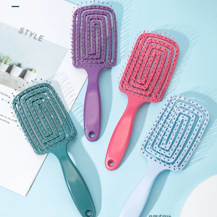 Professional Hair Scalp Massage Comb - Wet Curly Hair Detangling Brush