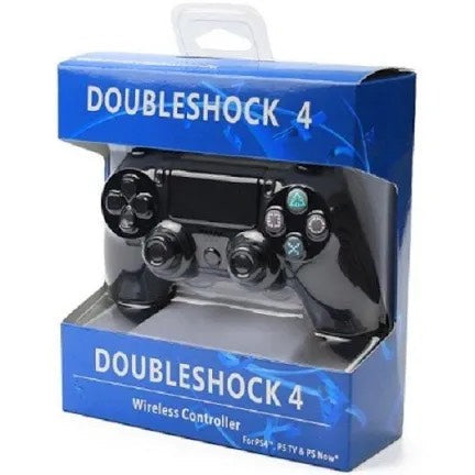 PS4 DoubleShock 4 Generic Wireless Controller Black in Box