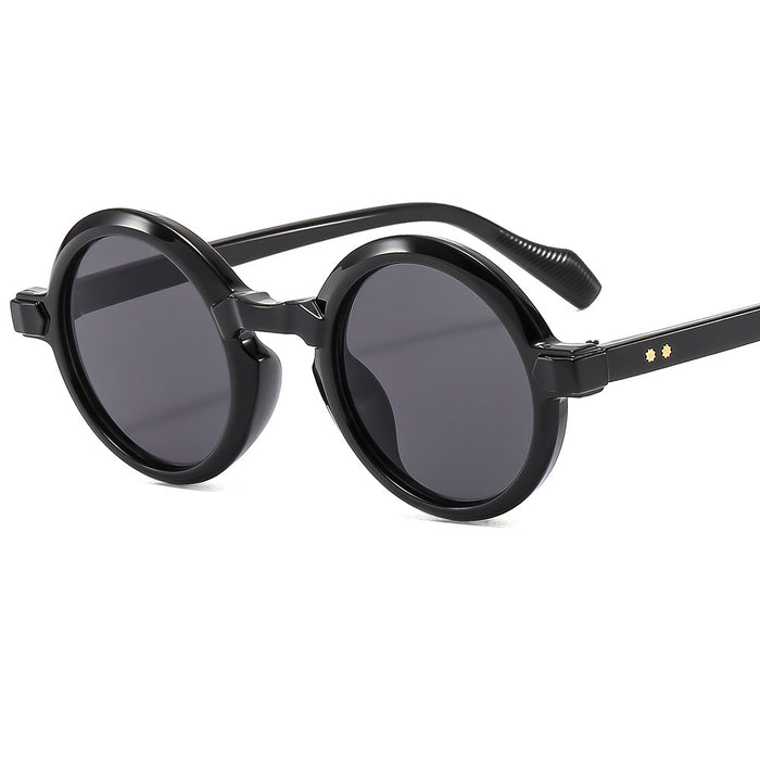 Punk Round Retro New Sunglasses All-match