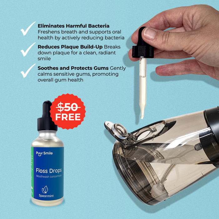 PUURSMILE ΝΕΡΟ FLOSSER – 55% ΕΚΠΤΩΣΗ ΤΗΝ BLACK FRIDAY + 4 ΔΩΡΕΑΝ ΔΩΡΑ-GR