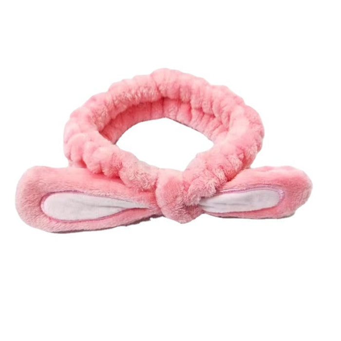Rabbit Ears Face Wash Headband Female Headband