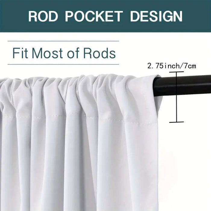 🎅Rebajas de Navidad 49% de descuento🎄Cortinas navideñas-ES