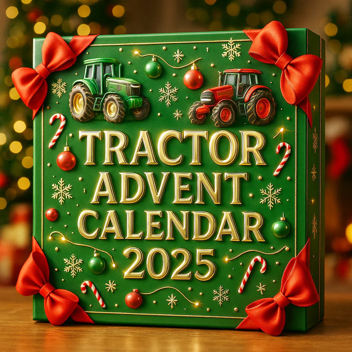 🌲Regalo de Navidad: Calendario de Adviento de Tractores 2025-ES
