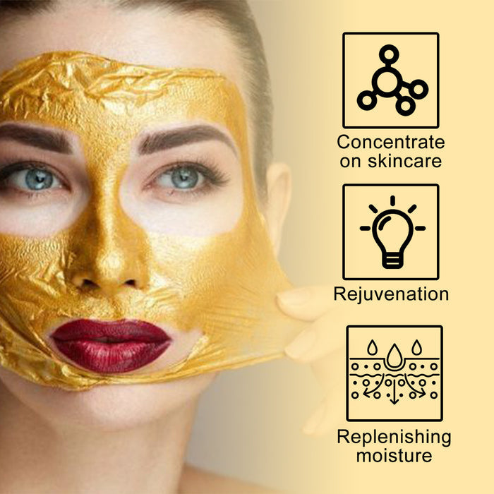 Retinol Gold Facial Mask Deep Pore Cleaning Fading Wrinkle