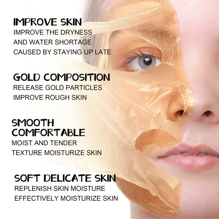 Retinol Gold Facial Mask Deep Pore Cleaning Fading Wrinkle