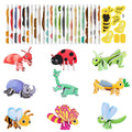 Conjunto de insectos / 25 unidades