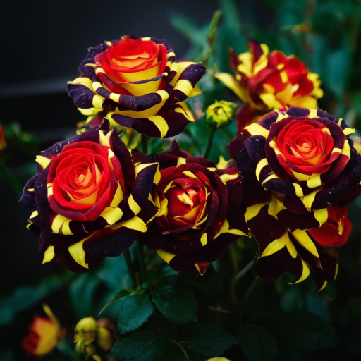 Rosa rara 'Firebird' - Flor del amor--ES