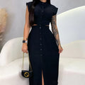 【S-2XL】👗Ženska elegantna haljina s prorezima-HR