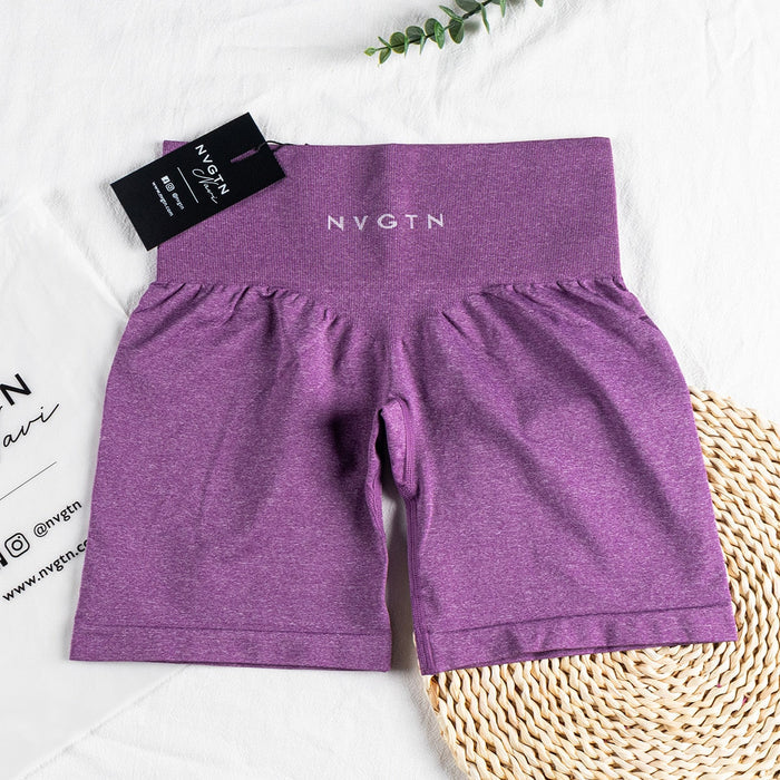 Seamless Pro Women's Shorts for Summer Workouts and Fitness"