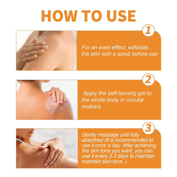 Seaside Sun-aid Bronze Moisturizing Healthy Skin Color Sun Damage Repair