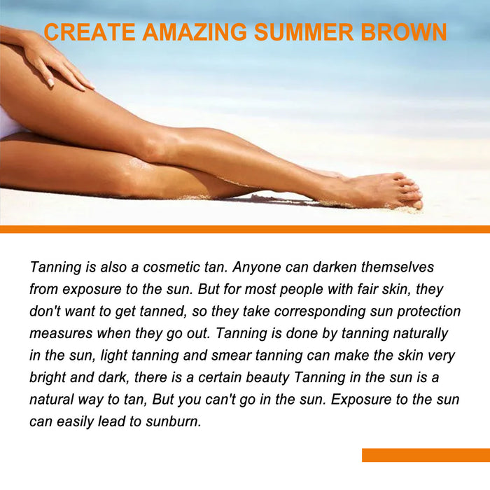Seaside Sun-aid Bronze Moisturizing Healthy Skin Color Sun Damage Repair