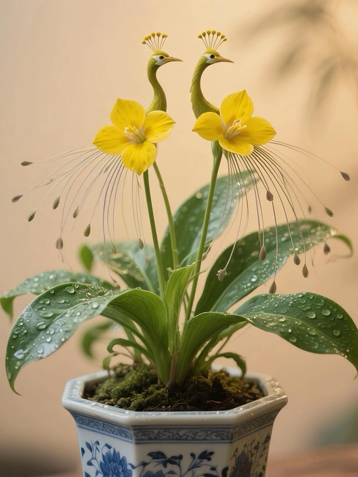 Semillas de orquídea pavo real-ES