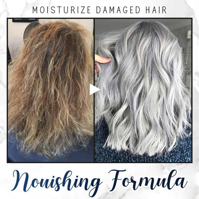 Silver Grey Hair Color Wax