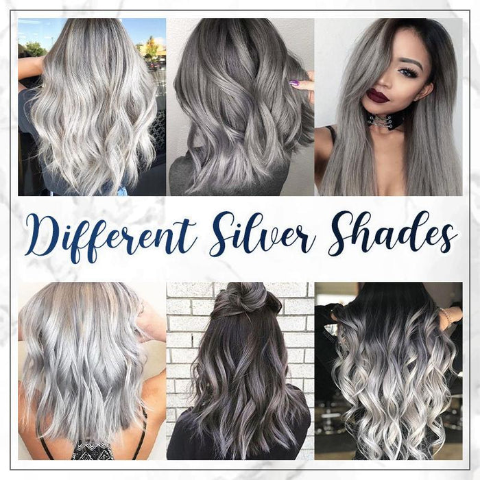 Silver Grey Hair Color Wax