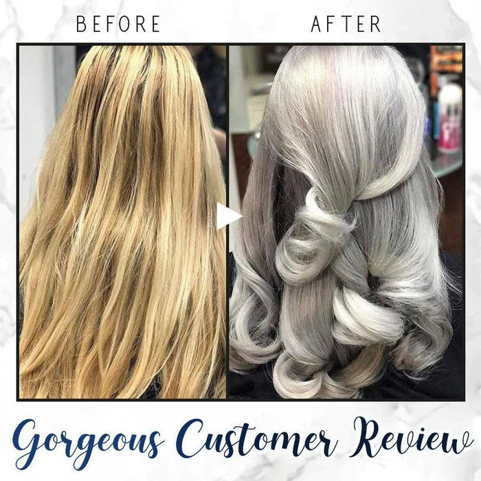 Silver Grey Hair Color Wax