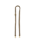 Slider Strap 0.5 Inch | Grey Natural/Brushed Gold