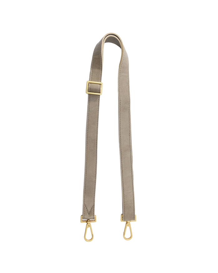 Slider Strap 1 Inch | Pew/Brushed Gold