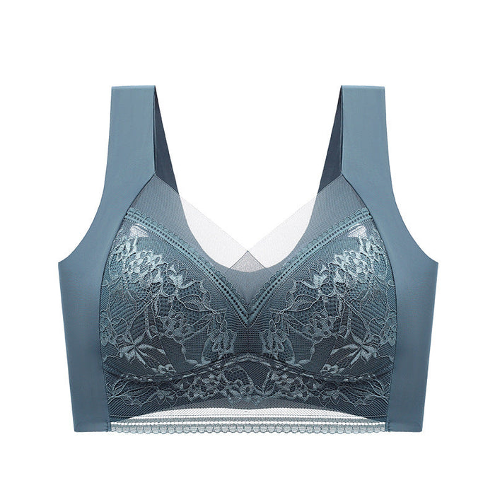 👙Sujetador de encaje de mujer súper cómodo y suave sin aro de acero【✨1 + 1 gratis】-ES