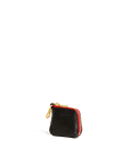 Syd-Pouch-Black-BG-Red-Zip-Front-View
