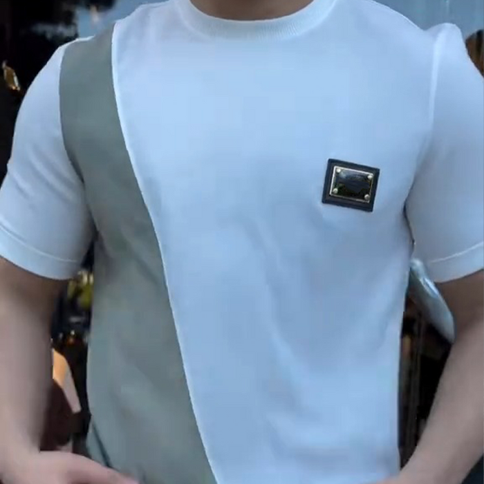 🔥 ¡Tendencias este verano! 💁‍♀️ Conjunto de hombre de top y pantalón para el día a día-ES