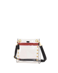Tony Clear | Black/Brushed Gold Red Zip | Med