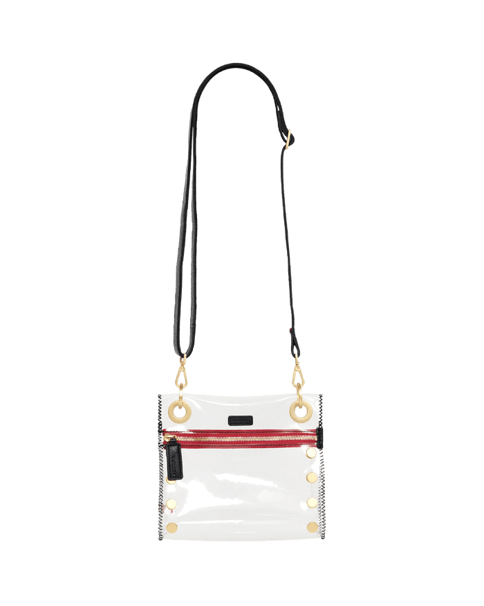 Tony-Sml-Clear-Black-BG-Red-Zip-Crossbody-View