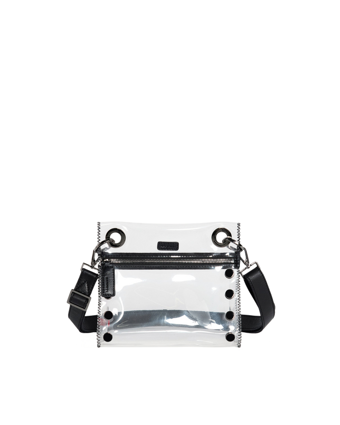 Tony-Sml-Clear-Black-Front-View