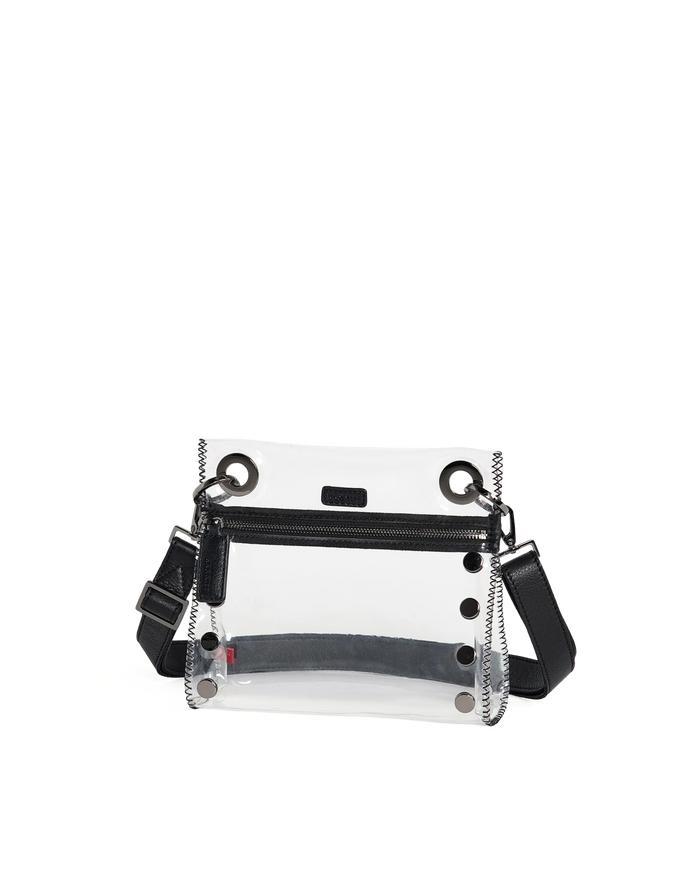 Tony-Sml-Clear-Black-Front-View-Detail