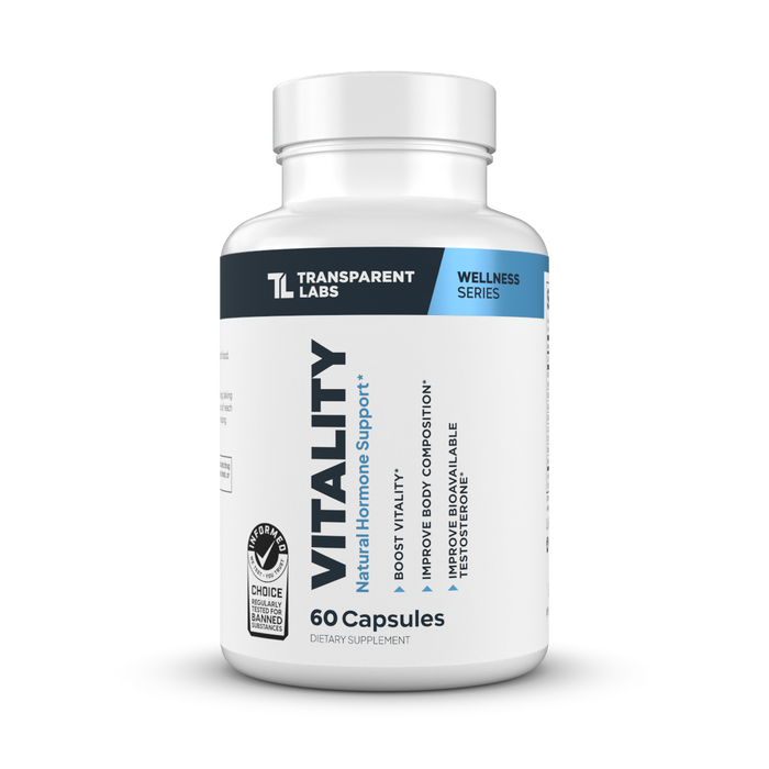 Transparent Labs® Vitality Testosterone Support – 30 Servings