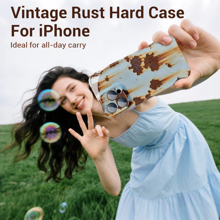 Trdi vintage ovitek za iPhone z rjo-SI