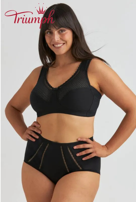 Triumph - Conjunto de 3 piezas 🔥 Sujetador de encaje cómodo con estampado-ES