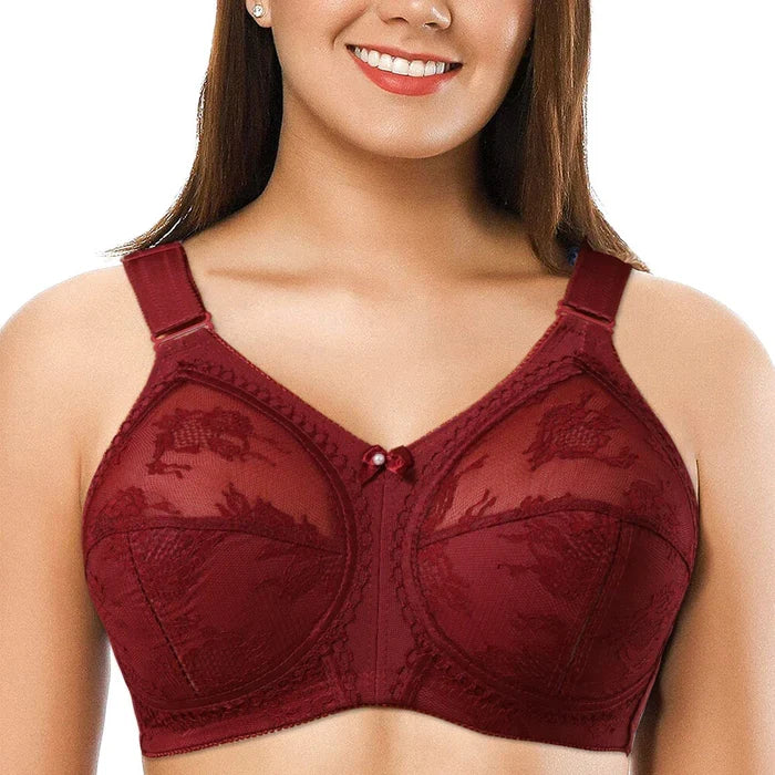 💖Triumph® 4-paket ✨Prozoren modrček brez pene za velike prsi-SI