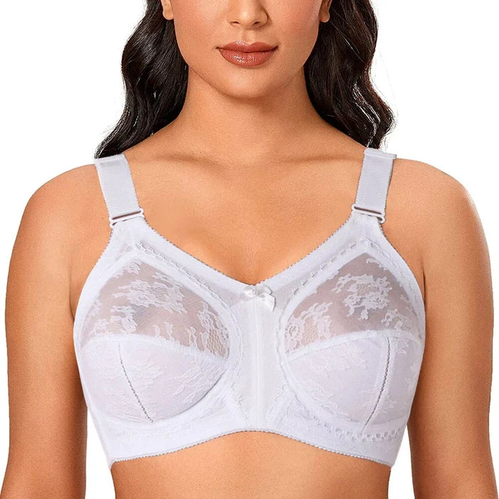 💖Triumph® 4 vnt. pakuotė ✨Permatoma liemenėlė be putų didelėms krūtims-LT