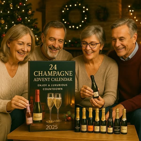 🔥Último día de 50% de descuento - 🥂Calendario de Adviento de Champán 2025🎄-ES