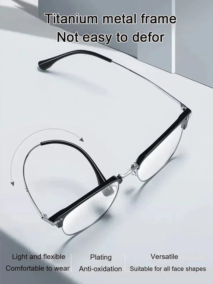 ✨ÚLTIMO DÍA DE REBAJAS - 60% DE DESCUENTO✨Gafas ultraligeras anti-azul para personas con presbicia-ES