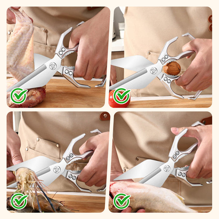 ✂️Večfunkcijske kuhinjske škarje za zahtevna dela🍗-SI