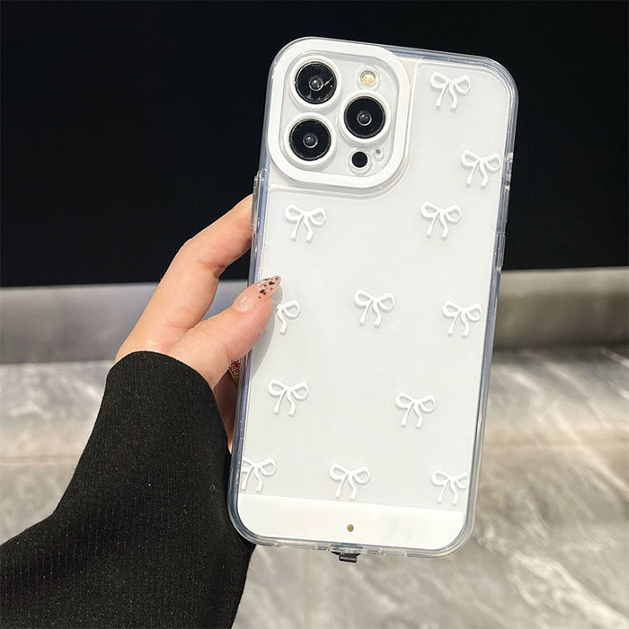 ✨Venta caliente📱Funda para teléfono celular con lazo brillante-ES