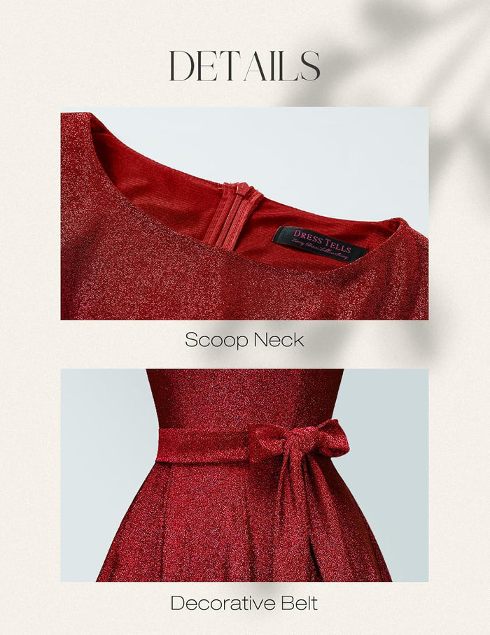 Vestidos de cóctel DRESSTELLS para mujer, vestidos de novia formales, vestidos de fiesta modestos para recepción en la iglesia en 2025-ES