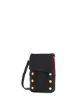 VIP Mobile | Black/Brushed Gold Red Zip | sml