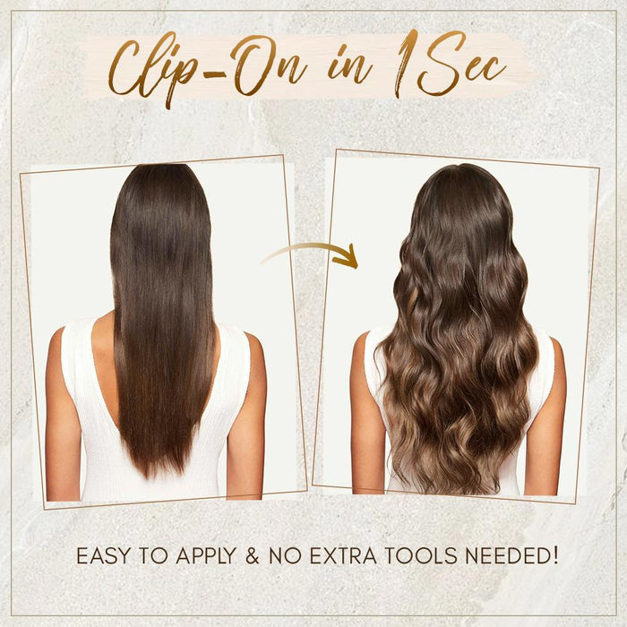 Voluminous Clip-In Wavy Hair Extension