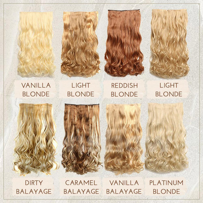 Voluminous Clip-In Wavy Hair Extension
