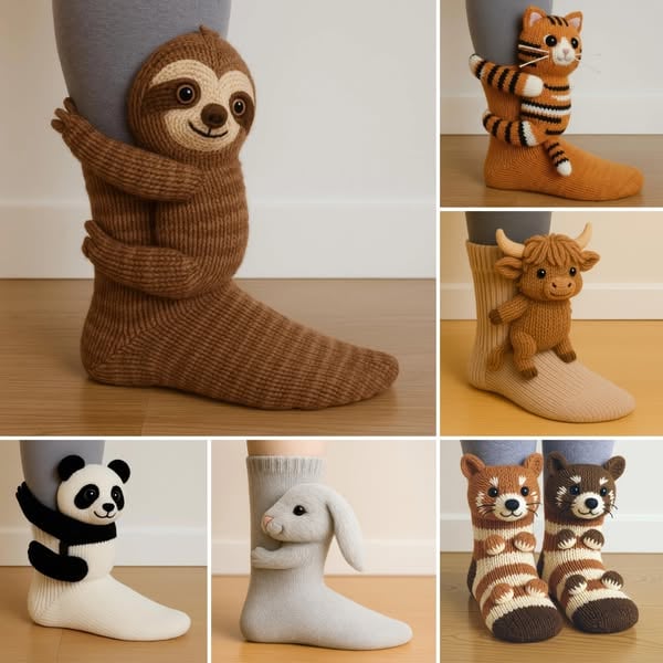 🔥Vroča razprodaja! Najbolje prodajane nogavice z živalskim potiskom🧦-SI