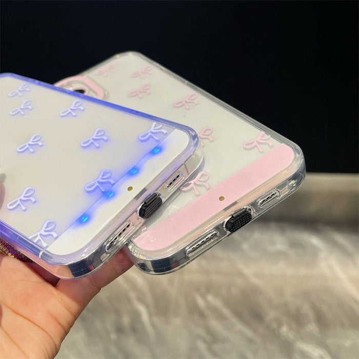 ✨Vroče prodajano📱Ovitek za mobilni telefon z bleščečo pentljo-SI