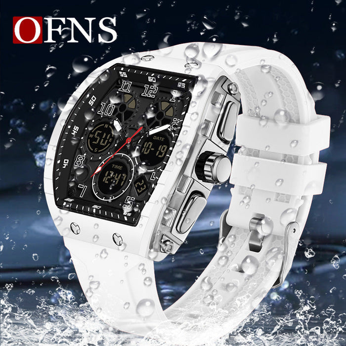 ⌚Vyriškas skaitmeninis sportinis laikrodis su foniniu apšvietimu ir automatine datos funkcija✨-LT